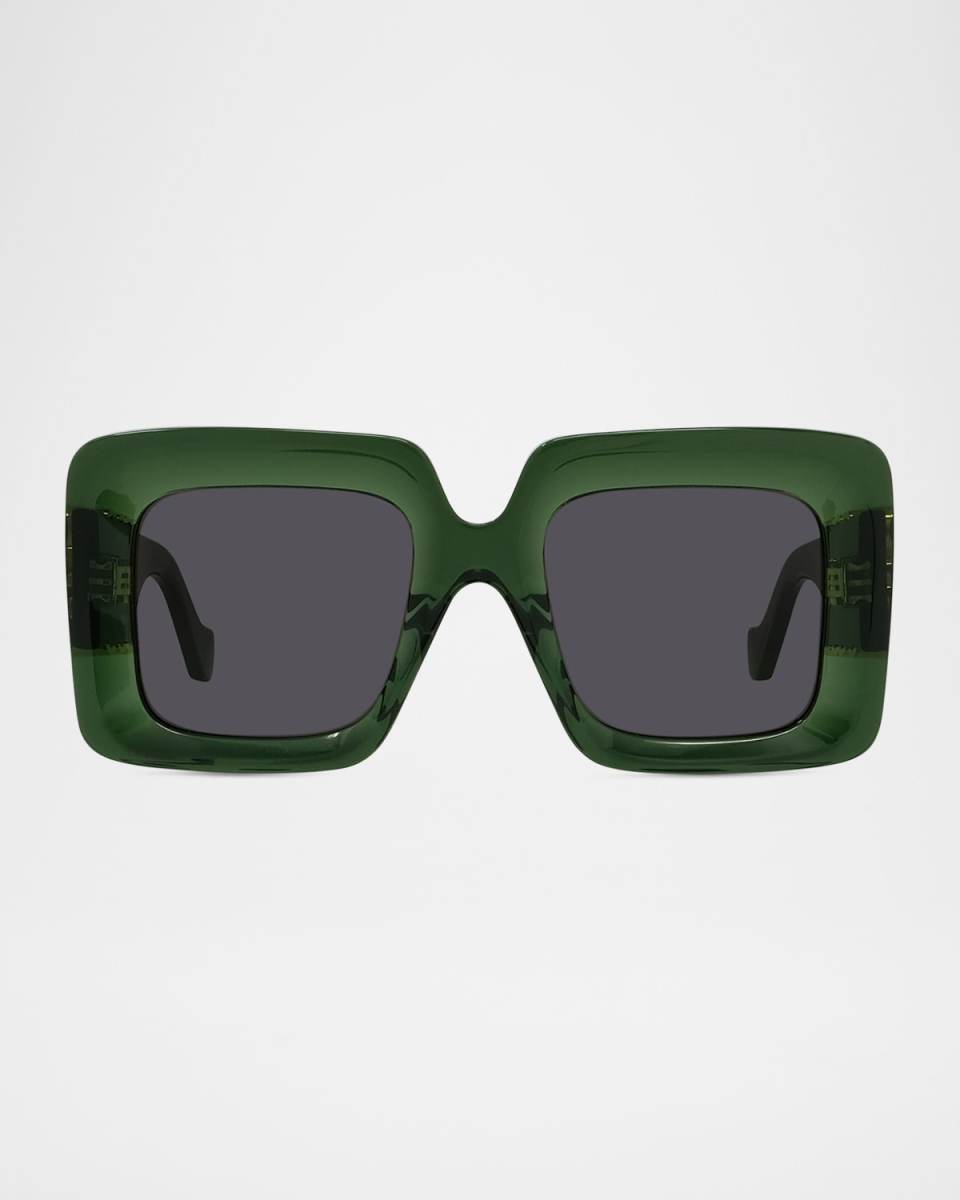 Anagram Oversized Square Acetate Sunglasses